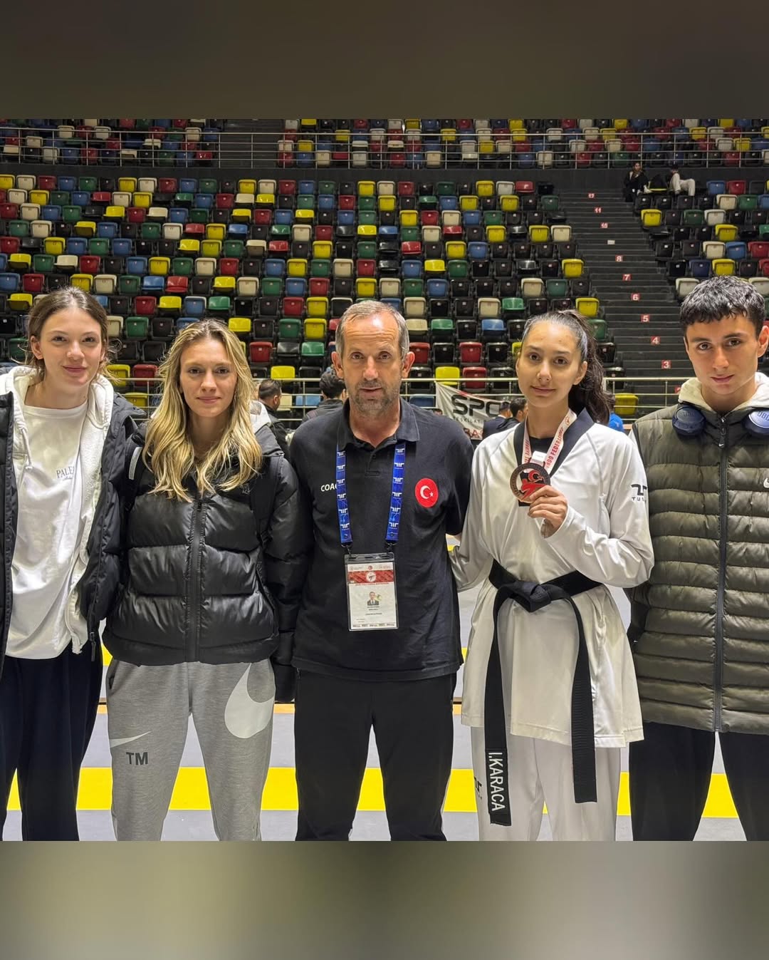 Irmak Karaca’dan Bronz Madalyabaşari = Ergi̇n Spor Kulübüsamsun’da Gerçekleştirilen, Türkiye Ümitler (16 21 Yaş) Taekwondo Şampiyonasında 194 Sporcunun Yer Aldığı 53 Kg Bayanlar Kategorisinde Antrenör Savaş Erg (1)