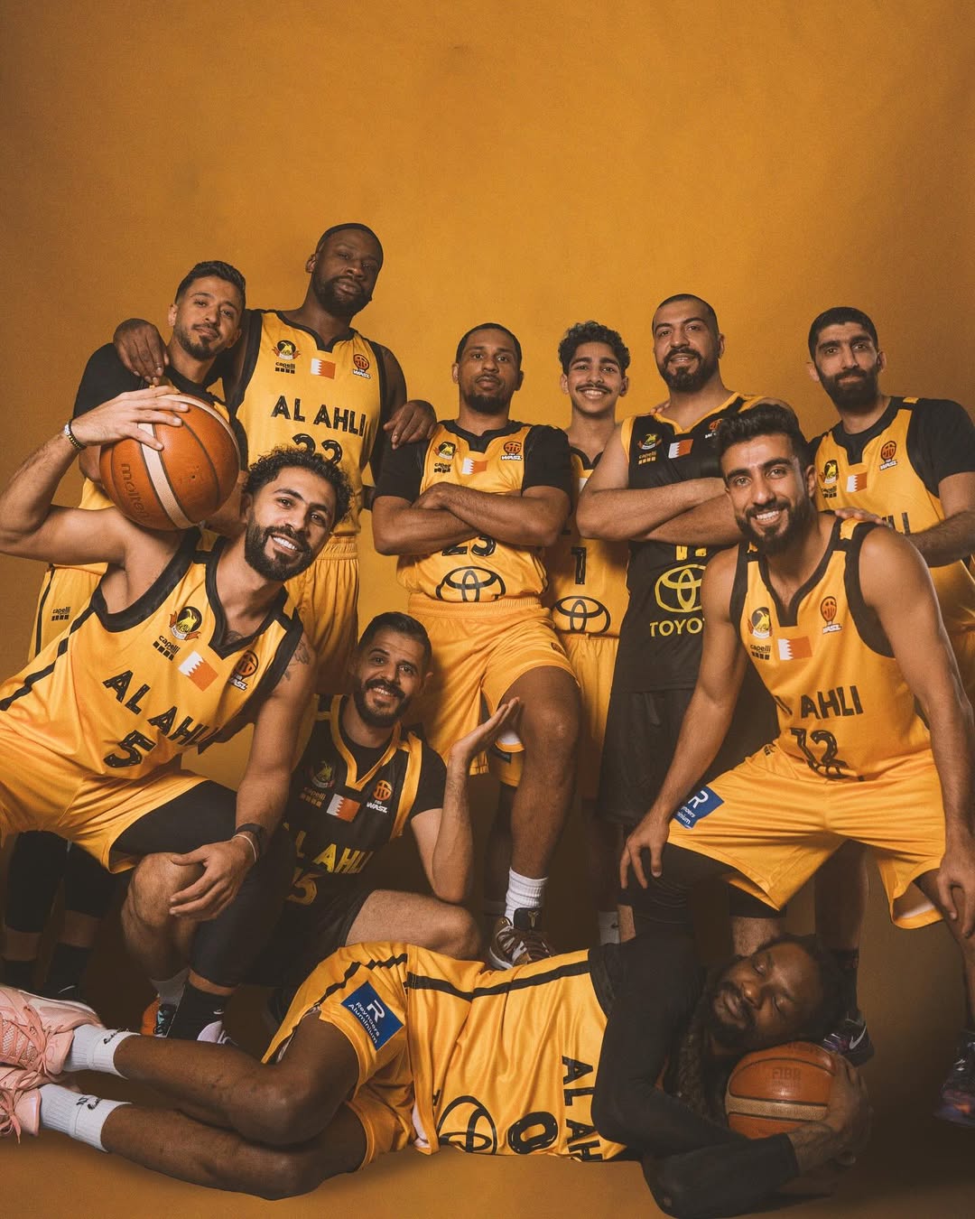 Media Day Vibes #Yellownation#Newseasonnewgoals'#Alahli#Alahli Family#Basketball #Bahrainsports#Sports #Bahrainbasketball
