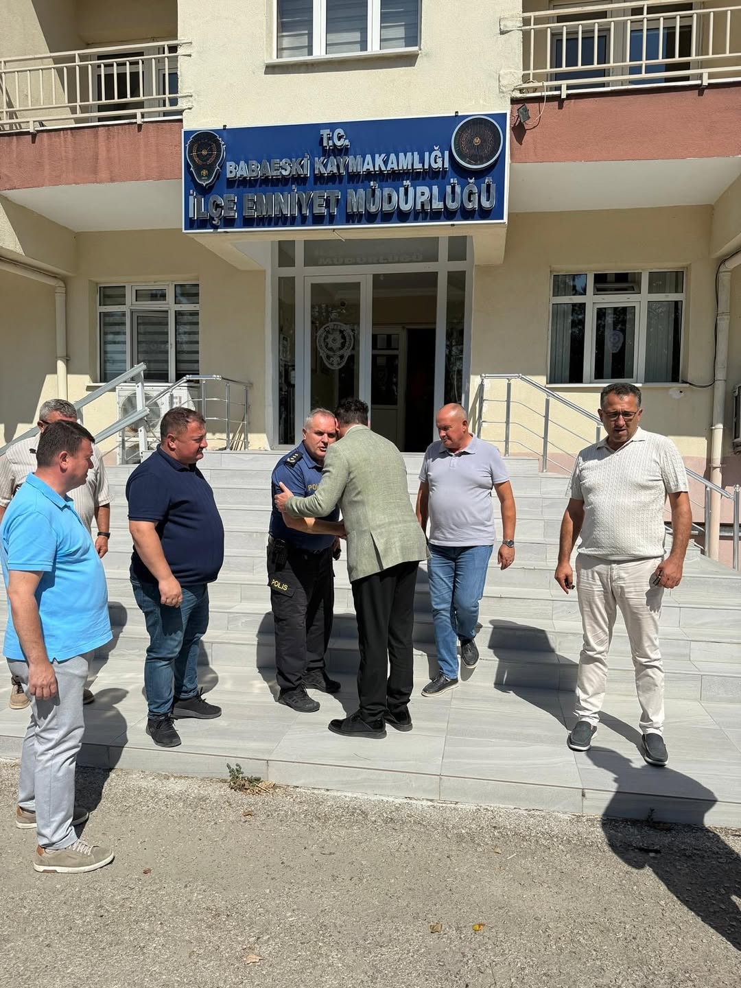 İlçemize Yeni Atanan İlçe Emniyet Müdürümüz Sayın İsmail Çetin’e; Karahalil Belediye Başkanımız (4)