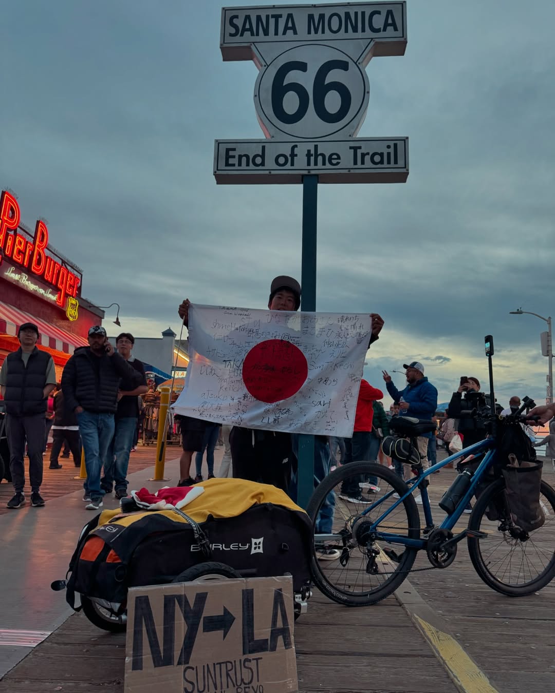 Crossing America 2024.11.30これは、僕だけの旅ではなく、沢山の人が作ってくれた旅でした。思えば、このアメリカ横断は２年前Snsで観た憧れの旅。そこから、まずは日本一周 (1)