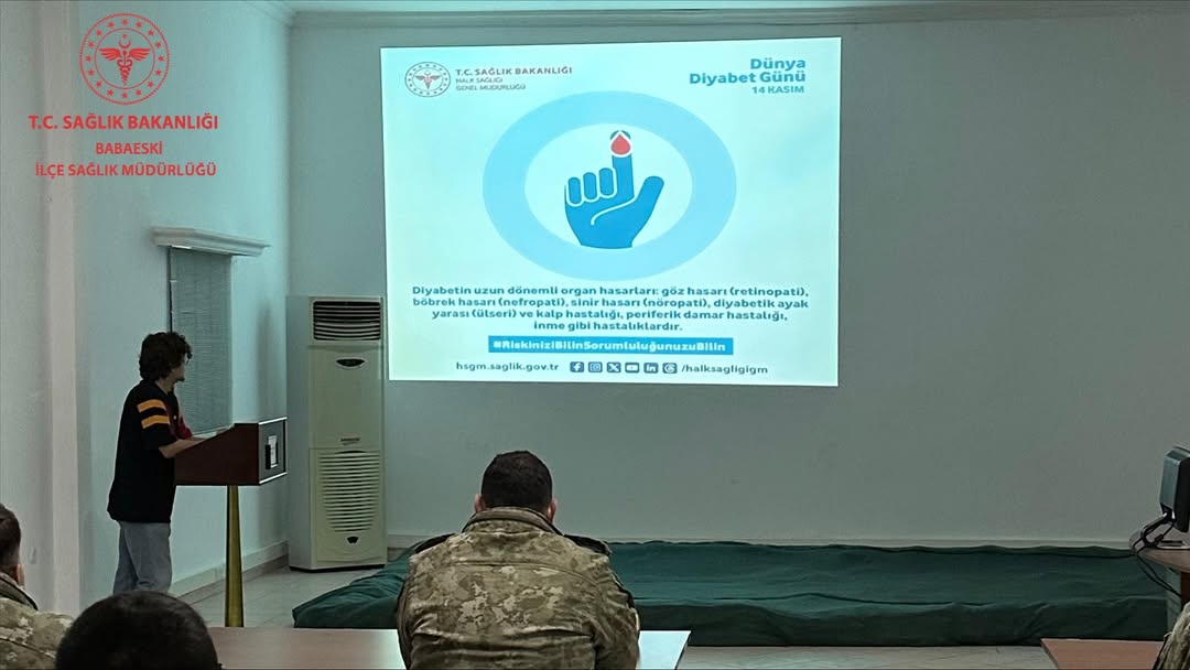 14 Kasım Dünya Diyabet Günü Kapsamında Kurumumuz Personellerinden Dr. Gökay Çakır Tarafından Bab (2)