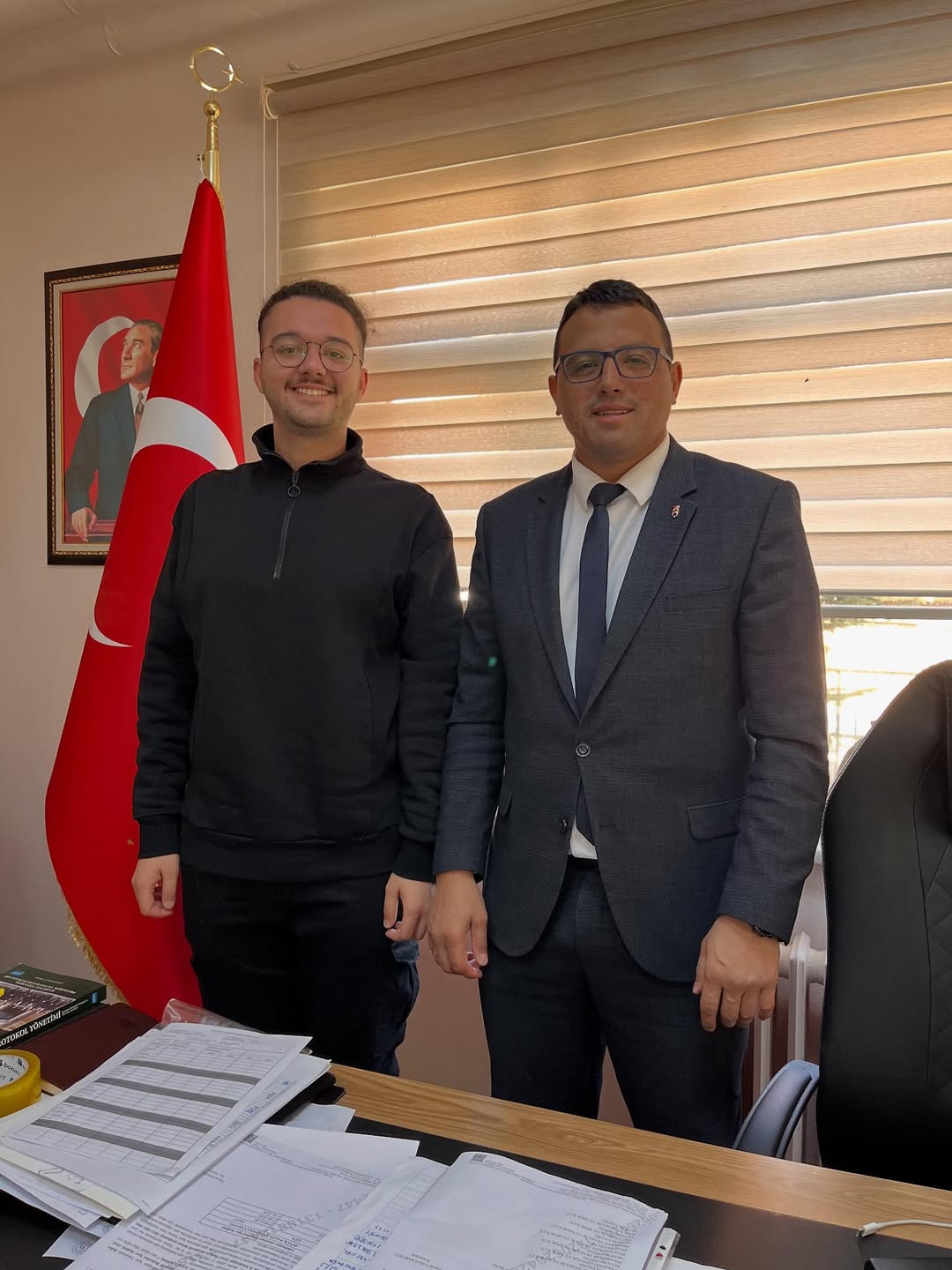 Bugün Ziyaretime Gelen Babaeski’den Gelen Gastronomi Aşçımız Arda Kocabaş’a, Ankara Hacı Bayram