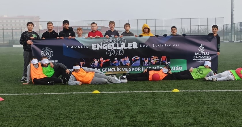 3 Aralık Dünya Engelliler Günü Kapsamındagolbol Farkındalık Etkinliğipehlivanköy Gençlik Ve Spor