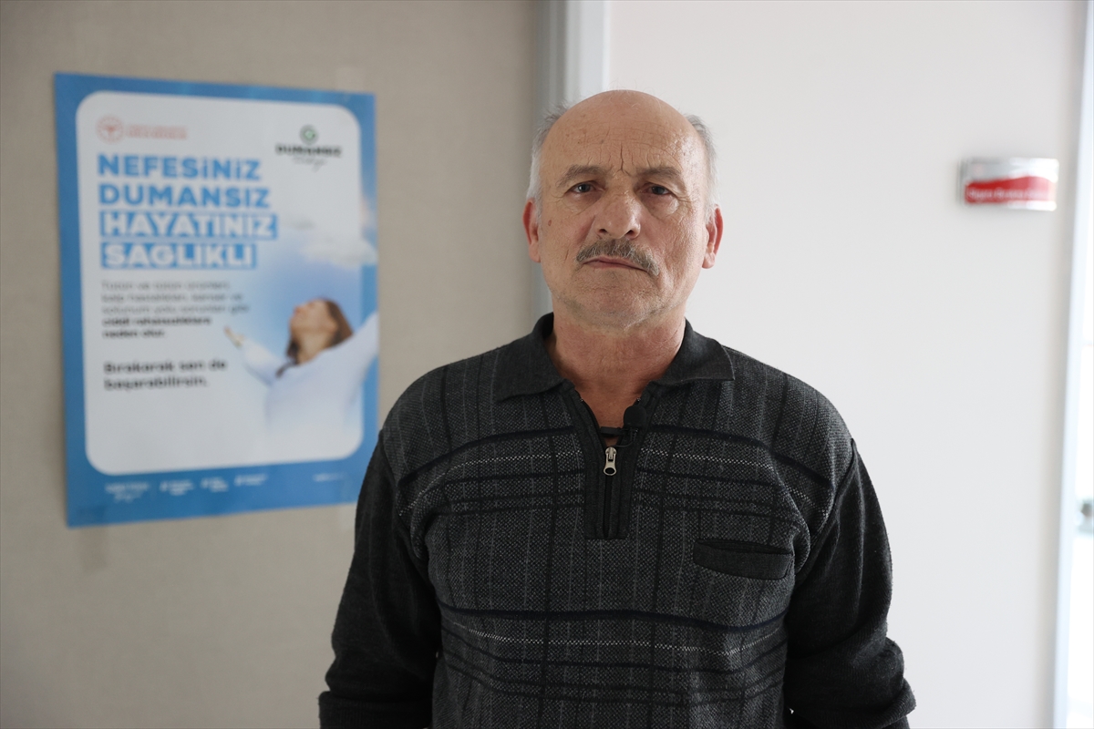 Kırklareli; 53 Yıllık Sigara Bağımlılığından Tedaviyle Kurtuldu