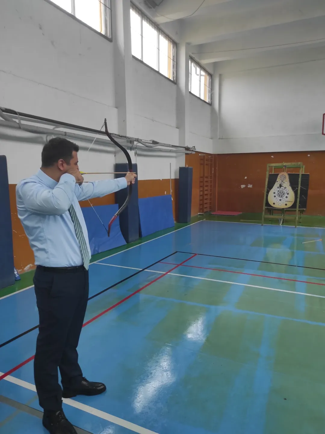 Geleneksel Okçuluk Tanıtım Etkinliği Düzenlendi.müzik Öğretmenimiz Selahattin Duhan Çağlar Gele (5)