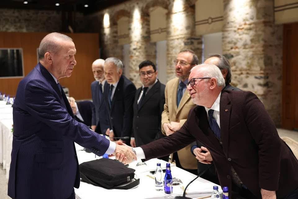 Hüseyin Bürge Cumhurbaşkanı Erdoğan İle Bir Araya Geldi