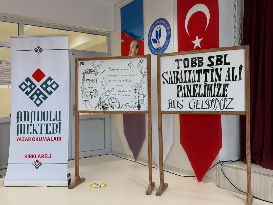 Sabahattin Ali Okul Panelibugün Okulumuzda, Anadolu Mektebi Yazar Okumaları Projesi Kapsamında Y (4)