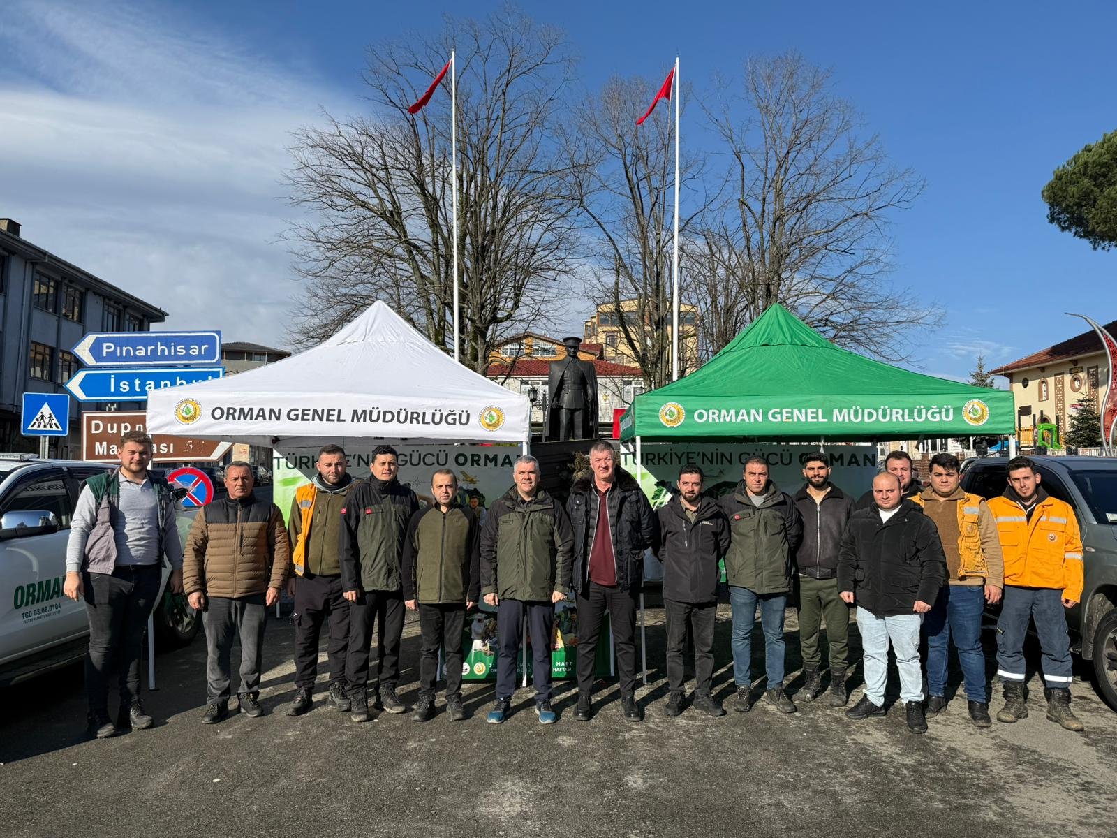 Demirköy Orman İşletme Müdürlüğü Fidan Dağıttı