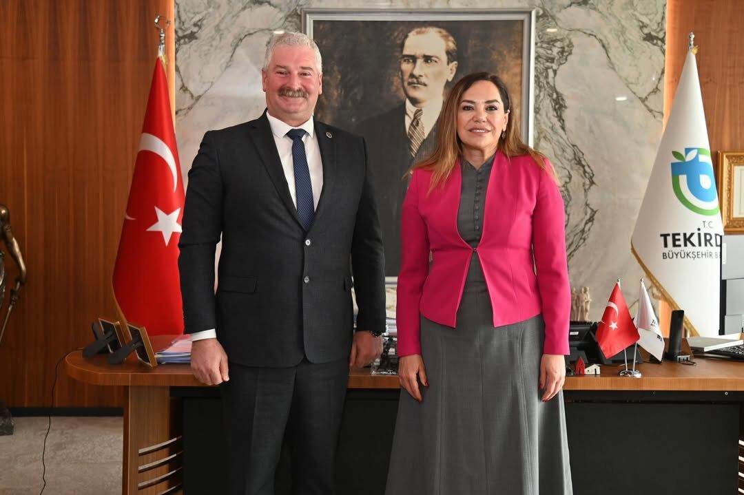 Bugün, Tekirdağ Büyükşehir Belediye Başkanımız Sayın Dr. Candan Yüceer’i Makamında Ziyaret Edere
