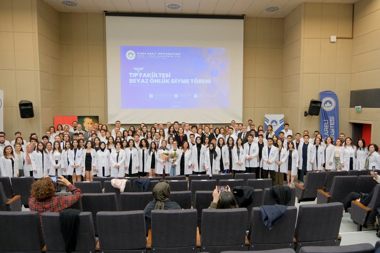 KLÜ Tıp Fakültesinde Beyaz Önlük Sevinci