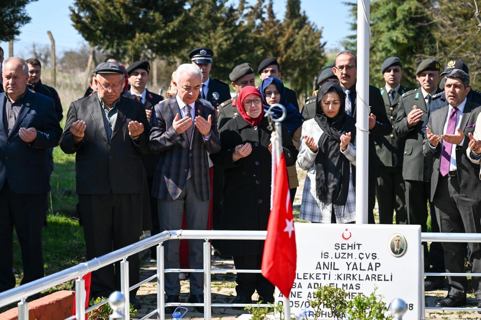 Şehit Anıl Yalap, Kabri Başında Anıldı