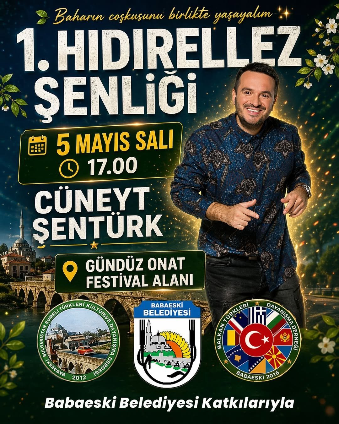 Babaeskide Baharın Coşkusu Hıdırellez Şenliği Ile Taçlanıyor! Haber Metin Karakuş Mavi Renk