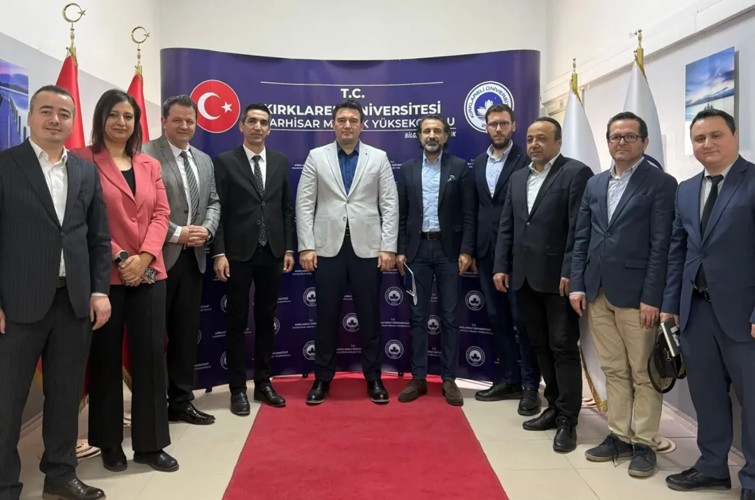 Genel Sekreterimiz Ahmet Şimşek, Kalite Ve Akreditasyon Koordinatörü Dr. Öğr. Üyesi Alaettin İş