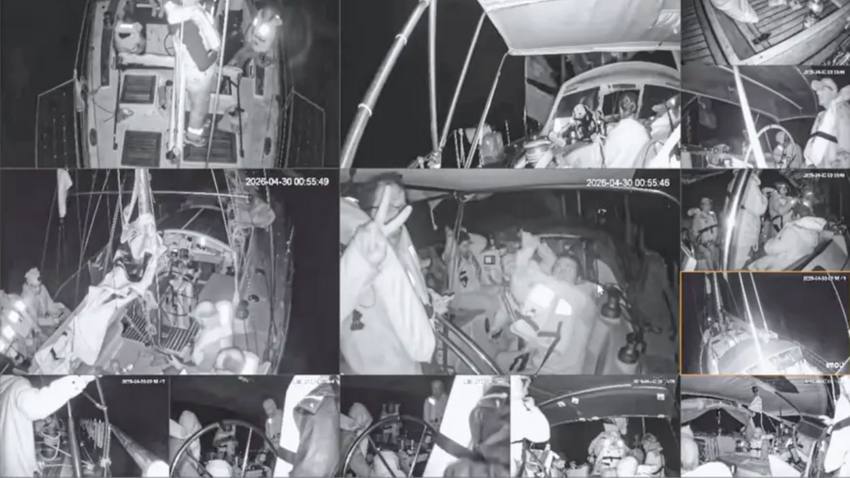 Sumud Filosuna Saldiri Israil 7 Tekneyi Ele Gecirdi Xmnp