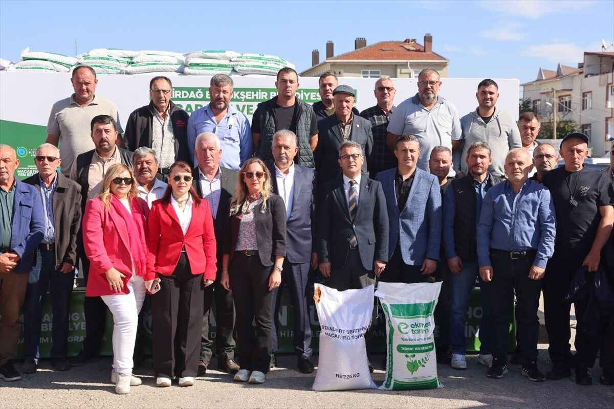 Üreticilere Yem Bitkisi Tohumu Desteği