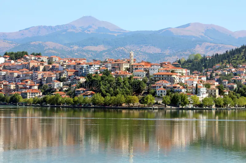 Stad Kastoria En Meer Orestiada 34122227
