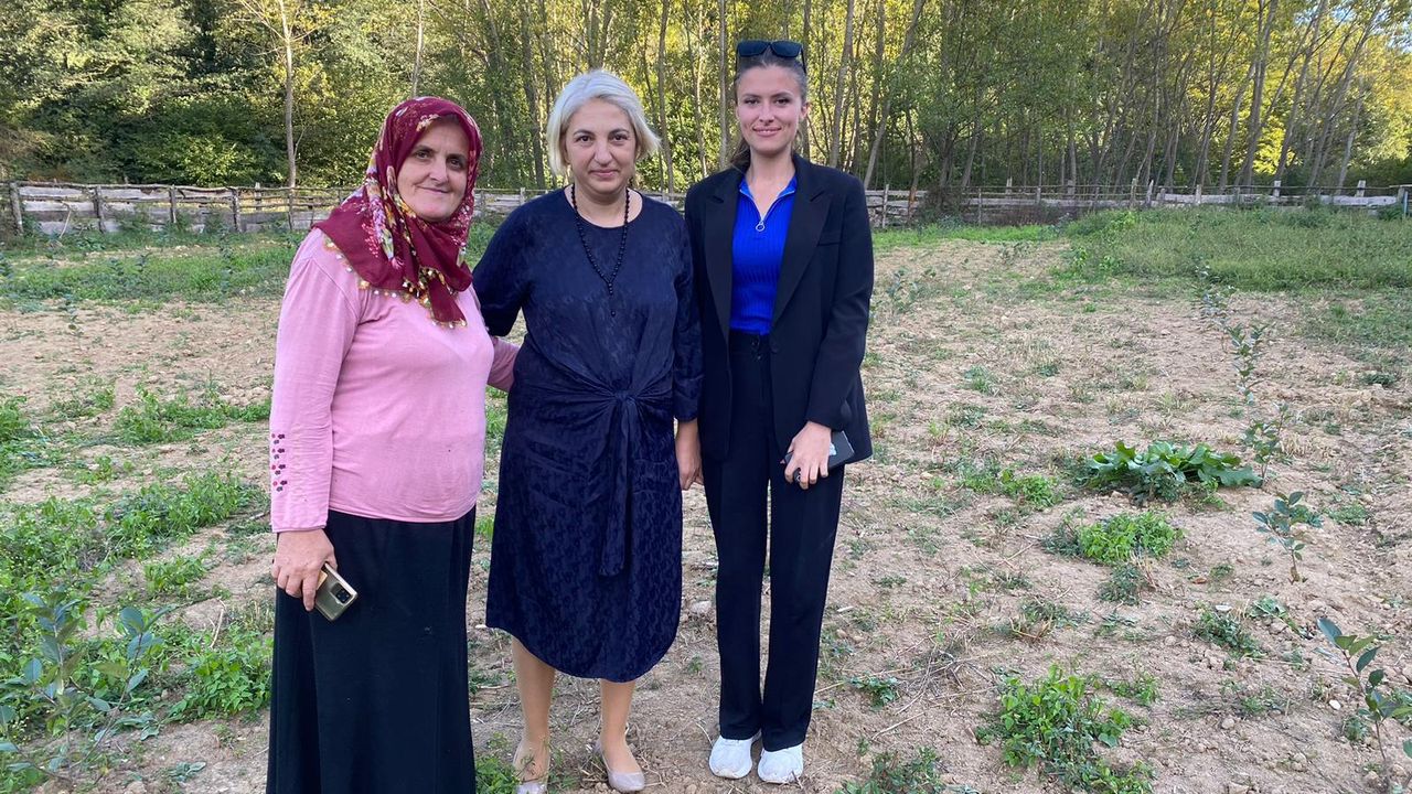 İlçe Tarım Müdürü Karadağ’dan Kadın Çiftçilere Ziyaret