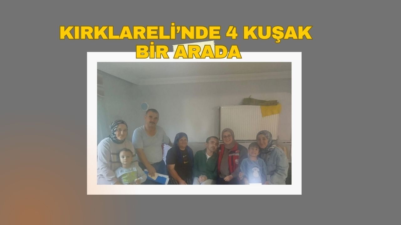 Kırklareli’nde 4 Kuşak Bir Arada