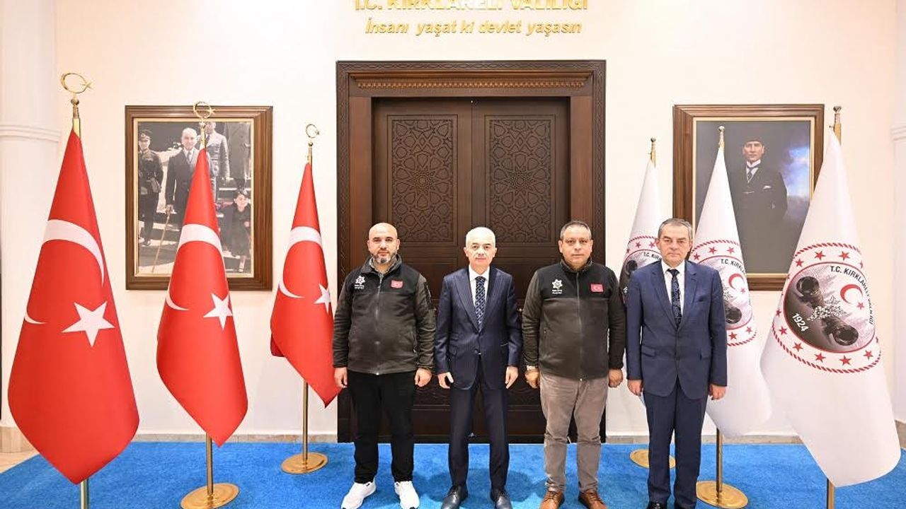 Vali Turan’a Ziyaretler Sürüyor