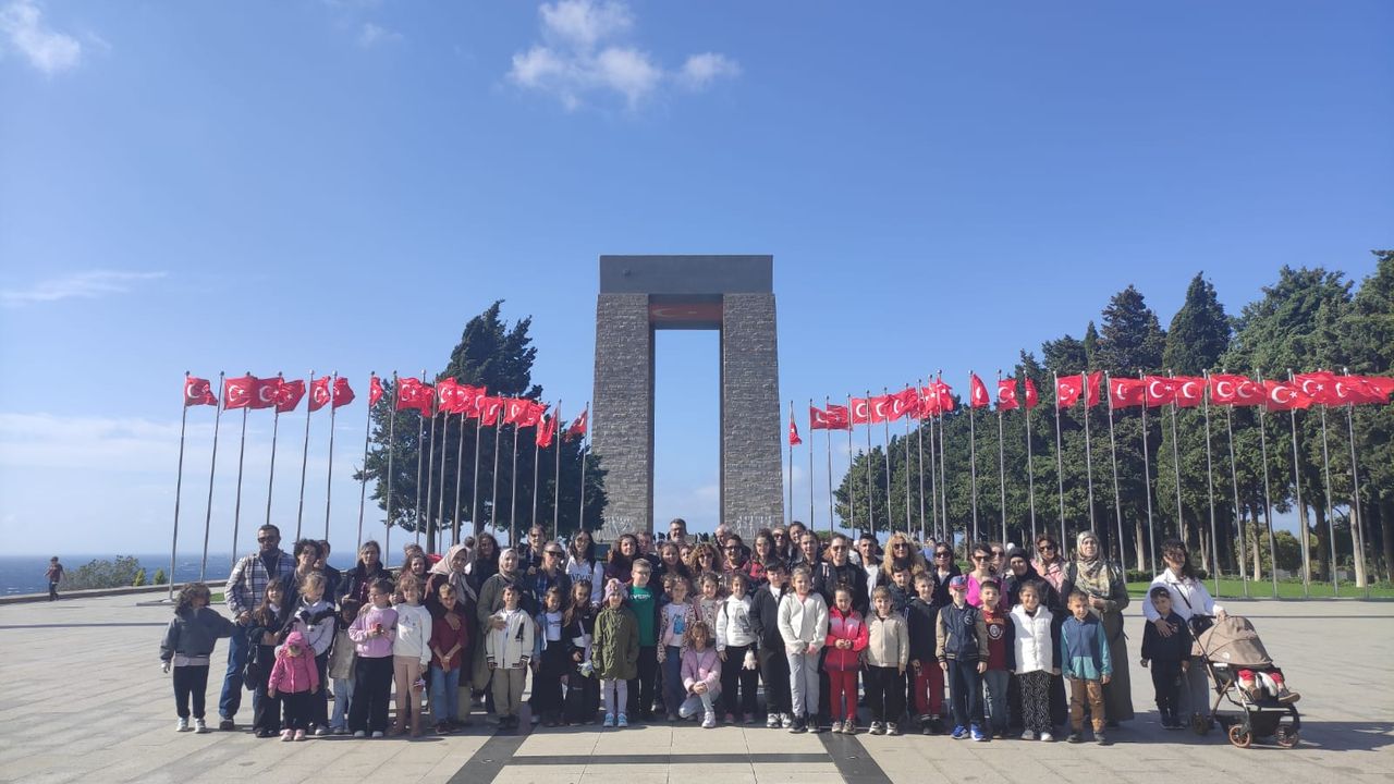 Ertuğrul İlkokulu Minikleri Çanakkale’deydi