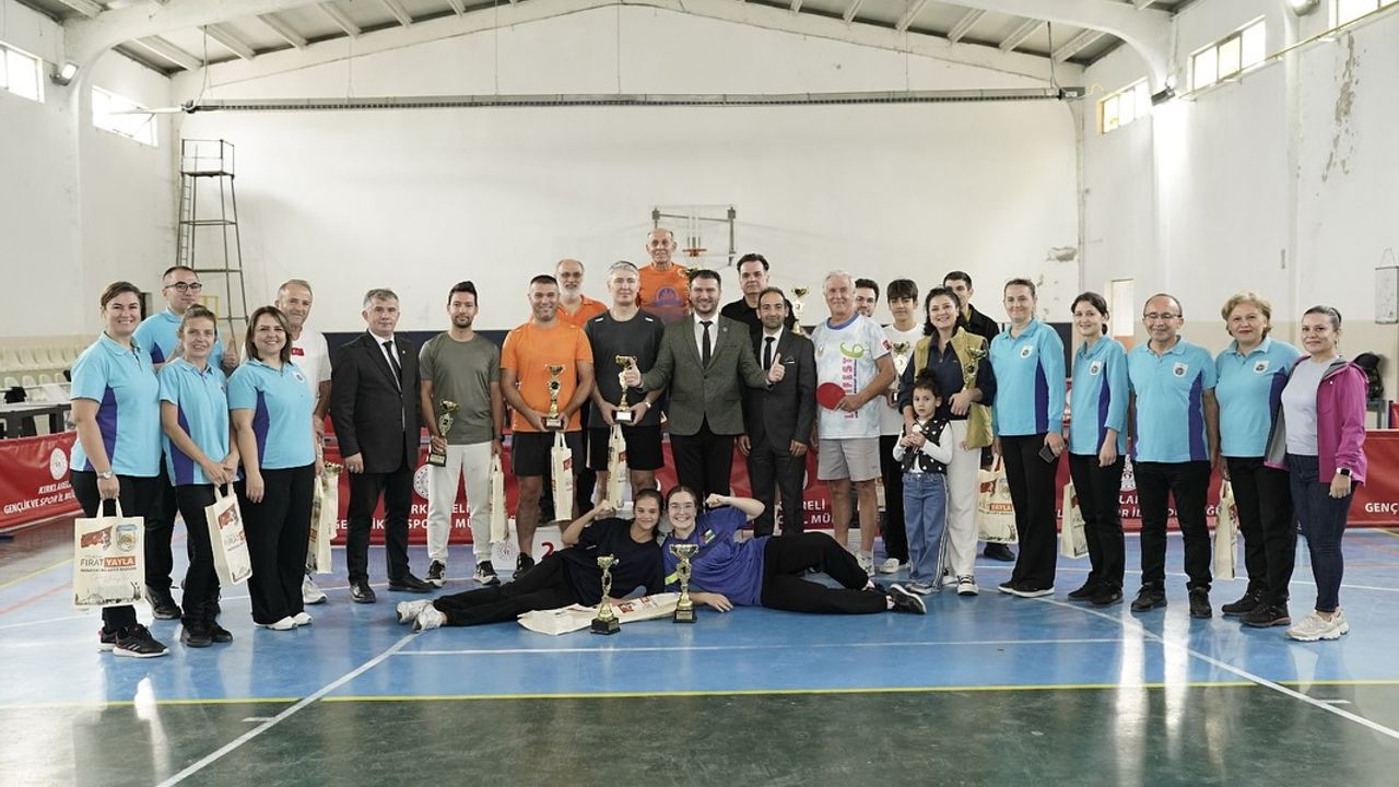 Babaeski’de Masa Tenisi Heyecanı Yaşandı