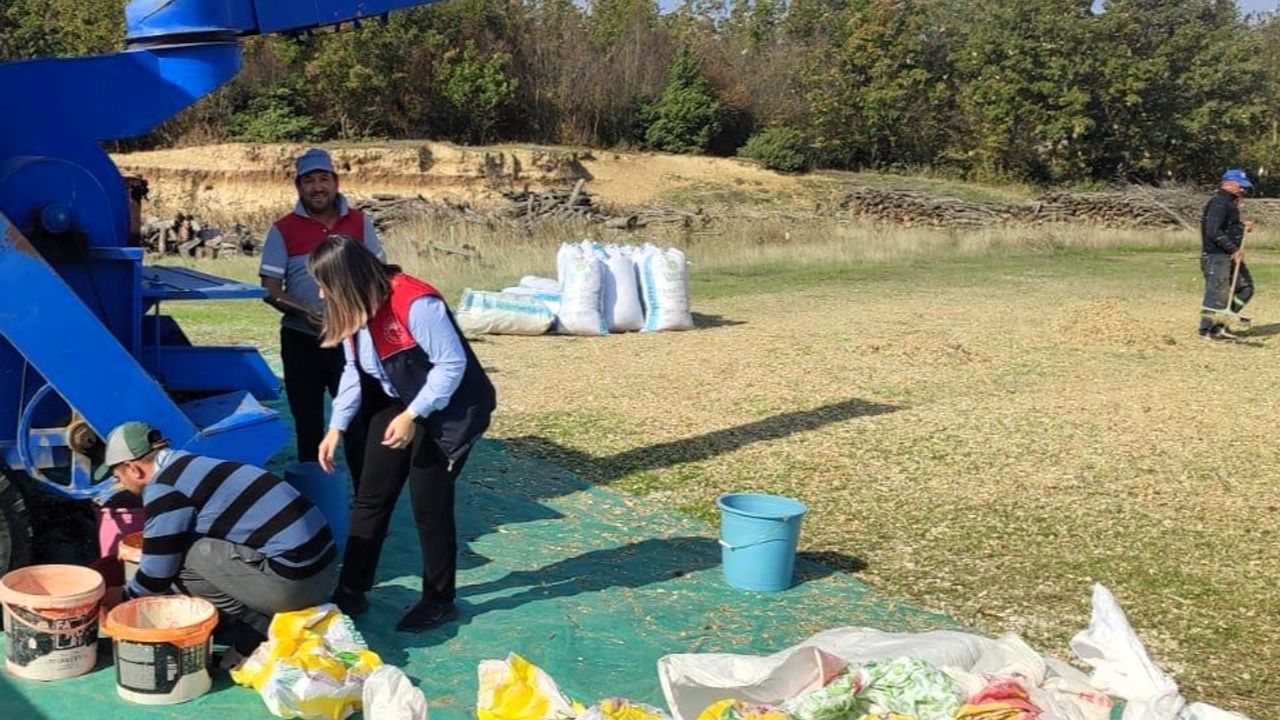 Vize’de Hasat Kontrol Çalışmaları Yapıldı