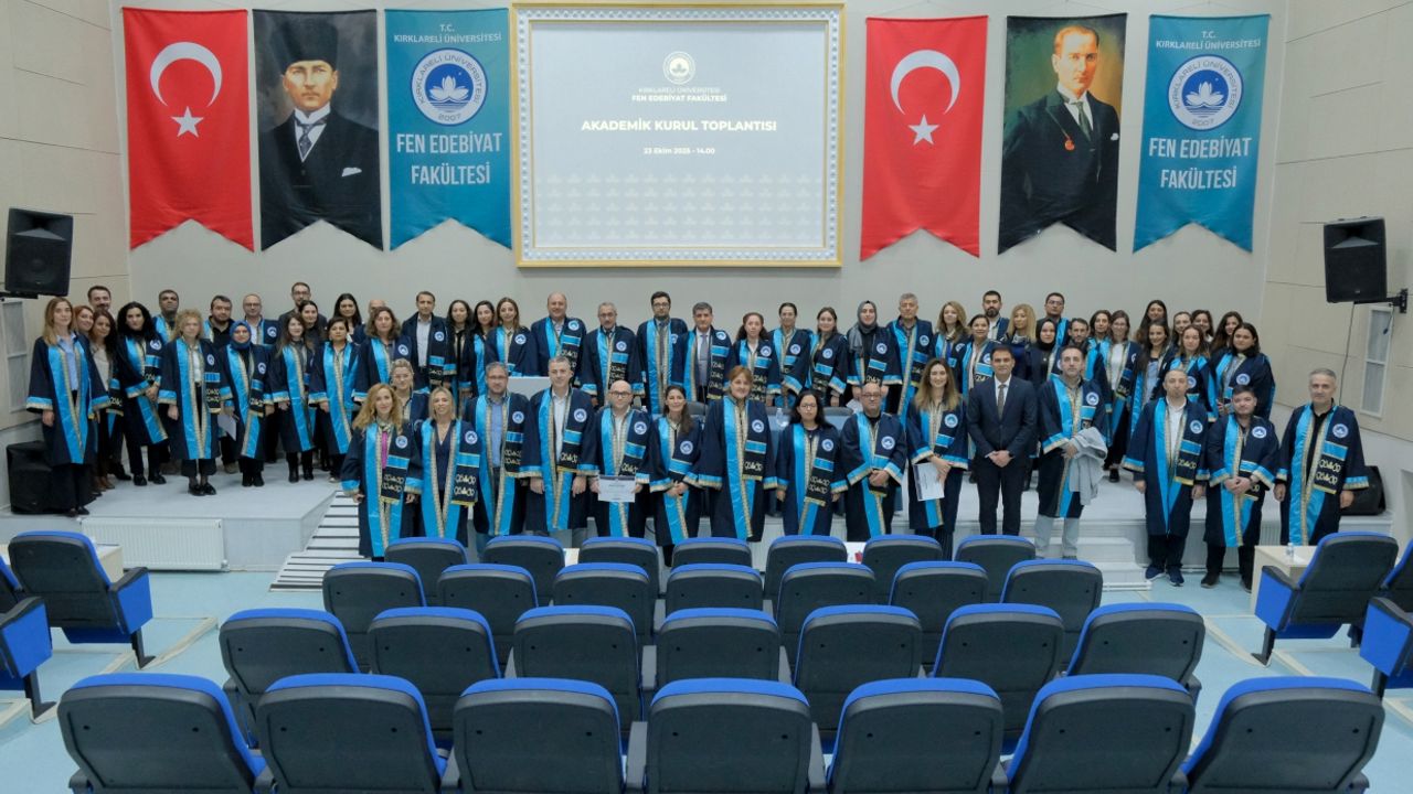 KLÜ Fen Edebiyat Fakültesi’nde Akademik Kurul Toplantısı