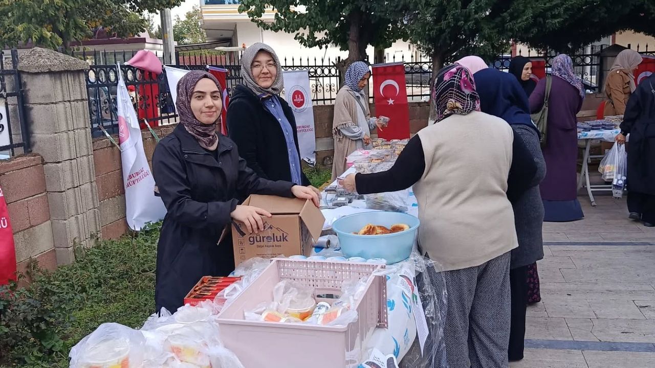 Lüleburgaz’da Gazze’ye Destek Kermesi
