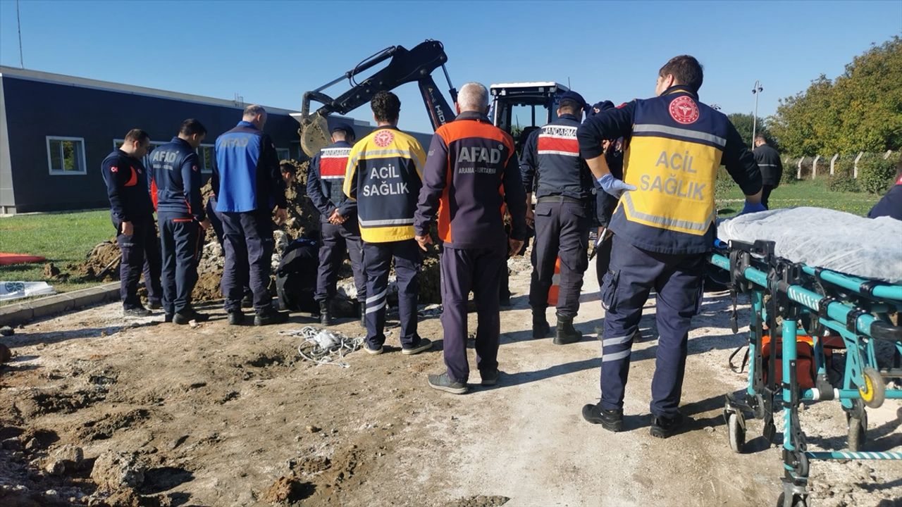 Kırklareli: İşçi Göçük Altında Kaldı