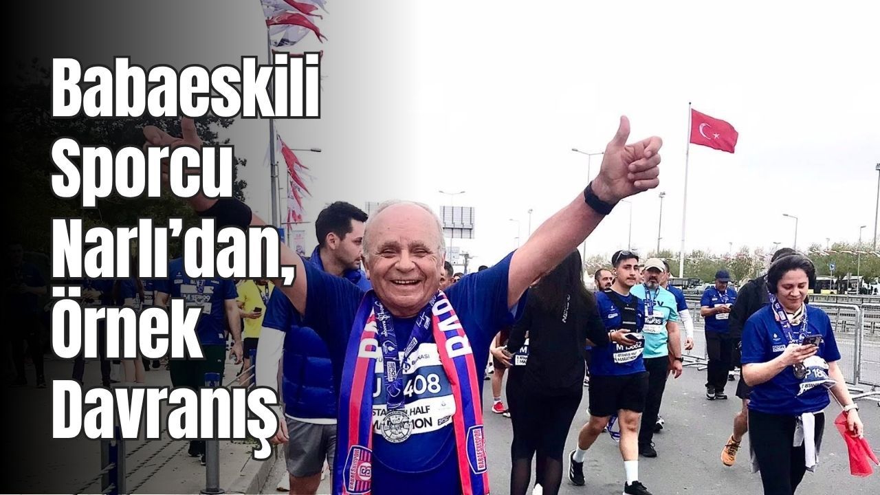 Babaeskili Sporcu Narlı’dan, Örnek Davranış