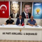 AK Parti Kırklareli Merkez İlçe’de Haftalık Toplantı Gerçekleştirildi