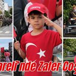Kırklareli’nde Zafer Coşkusu