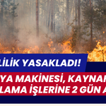 Valilik Yasakladı! Balya Makinesi, Kaynak Ve Taşlama İşlerine 2 Gün Ara
