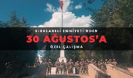 Kırklareli Emniyeti'nden 30 Ağustos’a Özel Çalışma