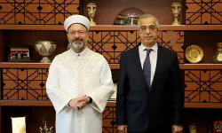 Diyanet İşleri Başkanı Erbaş, Rektör Şengörür’ü Ziyaret Etti