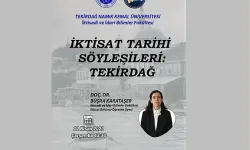 “İktisat Tarihi Söyleşileri: Tekirdağ” Youtube’dan Yayınlanacak