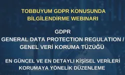 “TOBBUYUM GDPR Konusunda Bilgilendirme Webinarı” Yapılacak 