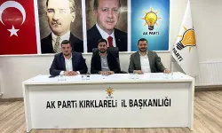 AK Parti MKYK Üyeleri Arşinkol Ve Ceran Kırklareli’ndeydi 