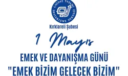 ÇYDD; “Yaşasın 1 Mayıs” 