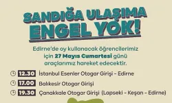 Edirne Belediyesi Sandığa Götürüyor