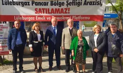 Lüleburgaz’da “Pancar Bölge Şefliği Satılamaz” Nöbeti Sürüyor