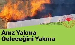 “Geleceğini Yakma!”