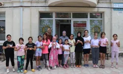 Çocuklardan Başkan Özalp'e Teşekkür