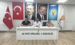 AK Parti Kırklareli, Yönetim Kurulu Toplantısını Gerçekleştirdi