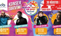 12. Çorlu Kültür, Sanat ve Spor Festivali’ne Ünlü Yağacak
