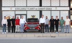 Yerli ve Milli Otomobili TOGG Kırklareli Yollarında