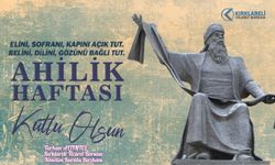 Altıntel, “Ahilik Haftası Kutlu Olsun”