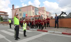 Demirköy’de Öğrencilere Trafik Eğitimi Verildi