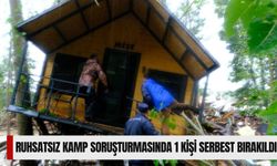 Ruhsatsız Kamp Soruşturmasında 1 Kişi Serbest Bırakıldı