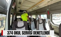 374 Okul Servisi Denetlendi